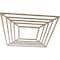 Ekena Millwork Raven Wood Fretwork Pierced Ceiling Medallion, Hickory, 20"OD x 7 3/8"ID x 1/4"T CMWP20X20X0250RAHI - alternate 5